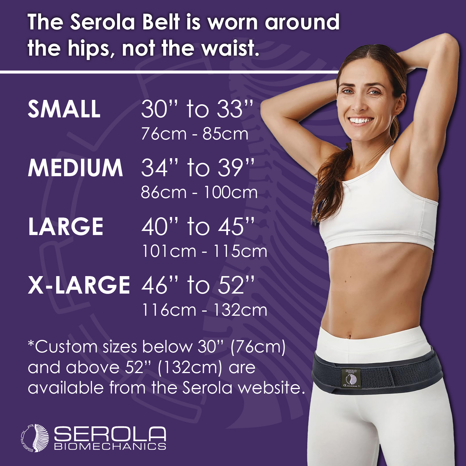 SI Belt | Serola Sacroiliac Belt | Serola Biomechanics